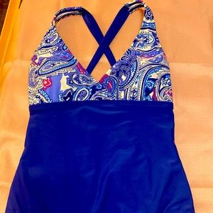 Small blue bathing suit
